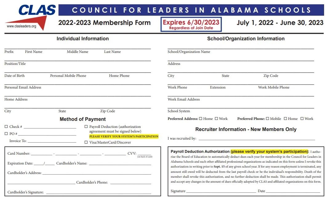 59+ Membership Form Templates For Associations • Glue Up